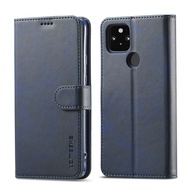 Giacinta Case Kulit Retro untuk OPPO A15 A15S, Casing Ponsel Magnetik Mewah, Dompet Penutup untuk OPPO A15 A15S Flip Cover Case