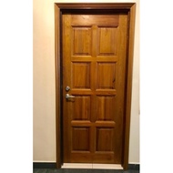 Pintu Kayu / Solid Wooden Door / Pintu Bilik / Room Door / Pintu Kayu Murah