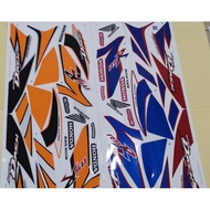 HONDA WAVE DASH 110 V1 COVER SET STICKER