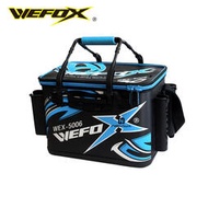 WEFOX 臺灣威狐 WEX-5006 活魚桶 EVA硬式餌料箱磯釣 餌袋釣魚桶