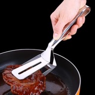 【原生良品】304不銹鋼多用途大小夾頭煎鏟食物料理夾/牛排夾