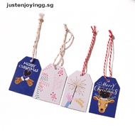 【christmas decor &amp; gift】 100pcs/set Merry Christmas Tags Card Gift Label Tag DIY  Decor Christmas tag .