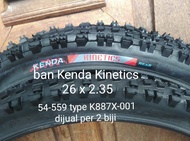 2 Ban Kenda Kinetics 26 x 2.35