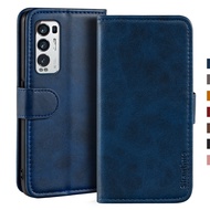 Sarung OPPO Reno 5 Pro + 5G, Sarung Lipat Kulit Mewah dengan Dompet Magnet dengan Tempat Kartu untuk OPPO Reno 5 Pro Plus Penutup 5G