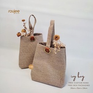 IVY BAG BY ROUJEE tas custom nama handlebag tas korean style