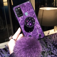 Casing Ponsel Karet Furball Mewah, Casing Ponsel Karet Marmer, Casing Hp RealmeC17 Realme7i Kesing Karet RealmeC17 Realme7i