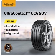 Continental Official Ultra Contact UC6 SUV 245/65R17 235/65R17 225/65R17 225/60R17 215/60R17 235/55R17