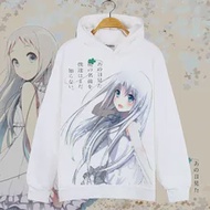 Pullover Anohana Hoodies Sweatshirts Meiko Cosplay Honma Don't We-Saw-That The-Flower