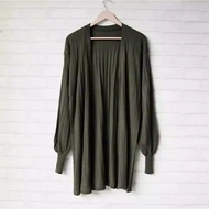 Long Cardy Balon | Kardigan Rajut Balon