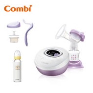Combi 自然吸韻電動吸乳器 Light 贈手動配件組、標準玻璃奶瓶