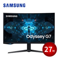 SAMSUNG 27吋 Odyssey G5 1000R 曲面電競顯示器