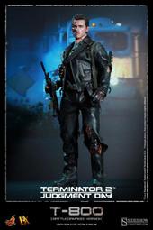 HOT TOYS DX13 魔鬼終結者2 審判日 T-800 阿諾 戰損版