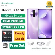 Redmi K30 5G(99% New) 8GB+128GB Snapdragon 765G 120Hz Gaming  30W Fast Charging Smart Phone Mobile