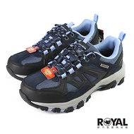 〈💗全館再打95折💗〉Skechers West Highland 藍色 網布 防水 寬楦 運動休閒鞋 女款 NO.J0616【新竹皇家 167003WNVGY】