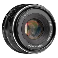 MEIKE Lens 35mm F1.7 Manual Focus Lens for Sony , Fuji , Canon , M4/3 กล้องMirrorless รับประกัน 1 ปี