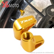 ♠Motorcycle  Tire Valve Air Port Stem Cover Cap Aluminum For YAMAHA TMAX T MAX 530 SX DX TMAX500 Tech Tmax  TMAX 560 ALL