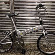 二手捷安特腳踏車20吋六段變速鋁合金小折折疊腳踏車Giant fd806
