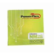 -Easylite- Powerflex PDX/ Loomex Wire / Duplex Solid Wire / Dual Core Flat Wire 14/2 12/2 PER BOX 75