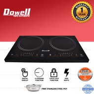Dowell Double Burner Cooktop Induction Cooker IC-51TC