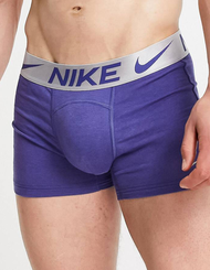 耐吉 NIKE 男款 歐規L號 莫代爾四角運動內褲 限定版 紫色