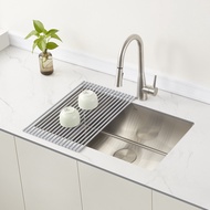 ZUHNE Over the Sink Roll-Up Dish Drying Rack Grey