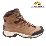 【LA SPORTIVA】TYPHOON NABUCK GTX 防水透氣牛皮中筒健行登山鞋 咖啡(GTX 防水 登山 越野)