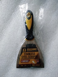 POWERTOOLS STAINLESS STEEL SCRAPER 4"