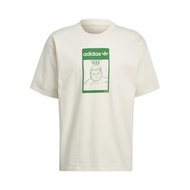 adidas T恤 Original Tee Hulk 男女款 愛迪達 三葉草 綠巨人浩克 圓領 棉質 淺褐 綠 GP3398 GP3398