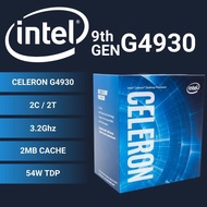 Intel Celeron 雙核心 G4930 正式版 1151腳位 內建顯示 速度3.2G 快取2M 支援DDR4