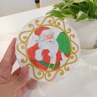 Christmas gift box New Year's gift, Santa pattern, christmas box christmas gift