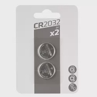 FORCLAZ PACK OF 2 LITHIUM BUTTON BATTERIES CR2032