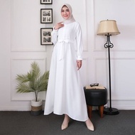 Gamis Putih Terbaru 2022 Modern Elegan Wanita Syari Model Baju Gamis Lebaran 2022 Gamis Kekinian Gamis Manasik Haji Dewasa Putih FH17 Gamis Modern Simple Elegan 2022 Size M L XL XXL Gamis Casual Modis Terbaru 2022 Gamis Warna yg Cantik Dan Simple FH17