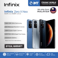 Infinix Zero X Neo Smartphone | Mediatek Helio G95 | 6.78 inches IPS LCD | Triple Rear Camera 48MP | Front Camera 16MP