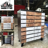 PP HOME Shoe rack cabinet modern/Shoe rack wood/Shoe organizer outdoor/Shoe storage murah/ Kabinet kasut /Almari kasut bertutup/Rak kasut kayu murah/ tempat letak kasut鞋柜/鞋架/鞋橱