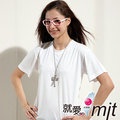 【微笑MIT】Aiken Sport艾肯/伯國-女款短袖 經典圓領T恤 吸濕排汗衫 AK8511(純淨白)