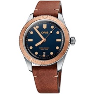 【ORIS 豪利時】DIVERS SIXTY-FIVE 青銅復刻潛水錶-40mm(0173377074355-0752045)