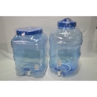 #傑克五金# 台灣製造 晶美20公升 圓桶形方桶形礦泉飲水桶 PET桶透明給水衛生可靠