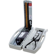 正品魚躍血壓計-聽診器保健盒A型家庭套裝水銀血壓計聽診器
