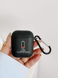 電池圖案耳機殼適用於Airpods