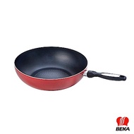 BEKA貝卡 Pro Induc Metallic 茵杜克閃耀紅鍋 單柄炒鍋28cm
