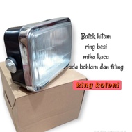 Reflektor lampu RX king cobra master 5t5 lampu kotak rx king batok lampu kotak rx king mirip ori