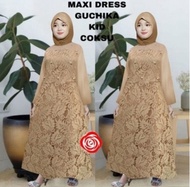 GAMIS ANAK MAXI GUCHIKA KID USIA TANGGUNG BAJU GAMIS MUSLIM SYARI USIA 10-12 TAHUN PROMO / DRESS BROKAT ANAK PEREMPUAN TERBARU KEKINIAN / GAMIS BROKAT ANAK PEREMPUAN FASHION DRESS BROKAT / GAUN PESTA ANAK PEREMPUAN / GAUN KONDANGAN ANAK PEREMPUAN / GAUN P