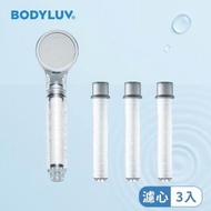 【BODYLUV】純淨完美蓮蓬頭+純淨完美蓮蓬頭濾芯3入(半年份組合)