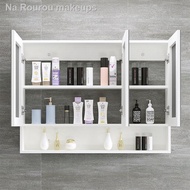 【Local Seller】【In stock】bathroom mirror cabinet smart bathroom vanity toilet with nordic storage