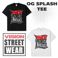 Vision Street Wear T-shirt Og Splash Tee / Vision Street Wear T-shirt
