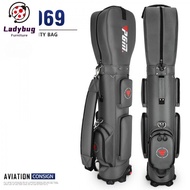 PGM Golf Bag with Wheels Ultra-light Sport Standard Golf Bags Large Capacity Golf Aviation Ball Storage Multifunctional