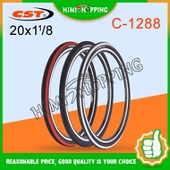 【Available】1PC CST Folding Bike Tire 20-inch Speedway Tyre 20 x 1-1/8（451）20 x 1.5 1.75 bike colored tires 60TPI small wheel diameter Bike Parts