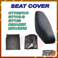 ☍  MODENAS  CT100  CT110 CT 110/ GT115-S GT115 S/ GT128 GT128 / DINAMIK / MR1 MRII MR2 Seat Cover std STANDARD BLACK