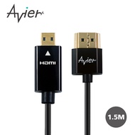 avier - MICRO HDMI轉HDMI1.4版超薄型連接線1.5M
