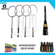 Latest Badminton Racket Apacs Nano Fusion Speed 722 Original - Bar, Gray